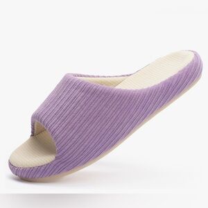 NEW - Chantomoo Womens Slipper Memory Foam Slippers Comfy House Slippers Rubber‎